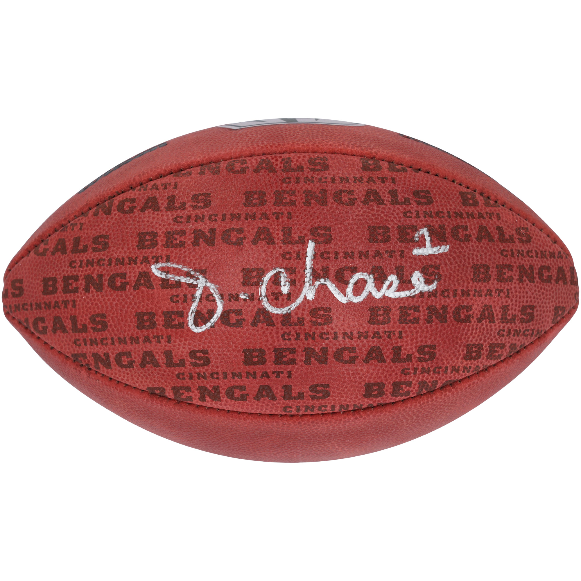 Ja'Marr Chase Cincinnati Bengals Autographed Duke Showcase Football - Image 7