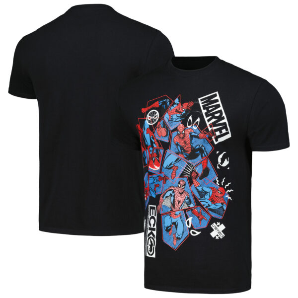 Unisex Ecko Unlimited Black Spider-Man Scrappy T-Shirt