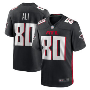 Men's Nike Josh Ali  Black Atlanta Falcons Team Game Jersey