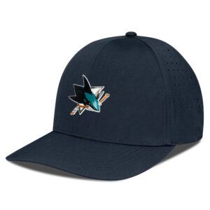 Men's Levelwear Black San Jose Sharks Zeta Flex Hat