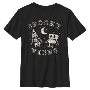 Youth Mad Engine  Black SpongeBob SquarePants T-Shirt
