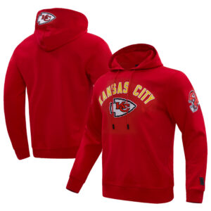 Men's Pro Standard  Red Kansas City Chiefs Classic Fleece Pullover Hoodie