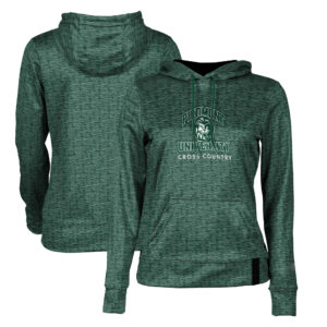 Women's ProSphere Green Piedmont Lions Cross Country Pullover Hoodie