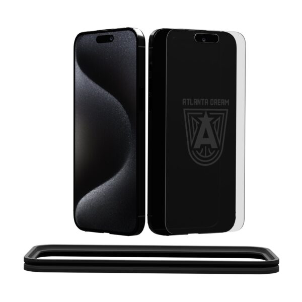 Keyscaper Atlanta Dream iPhone Disappearing Logo Glass Screen Protector