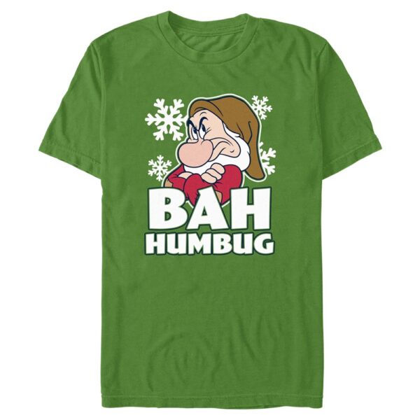 Men's Mad Engine Kelly Green Grumpy Bah Humbug Graphic T-Shirt