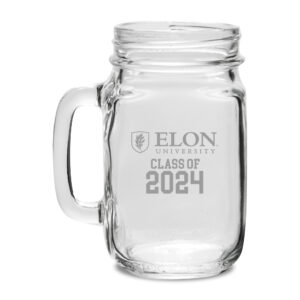 Elon Phoenix Class of 2024 16oz. Drinking Jar