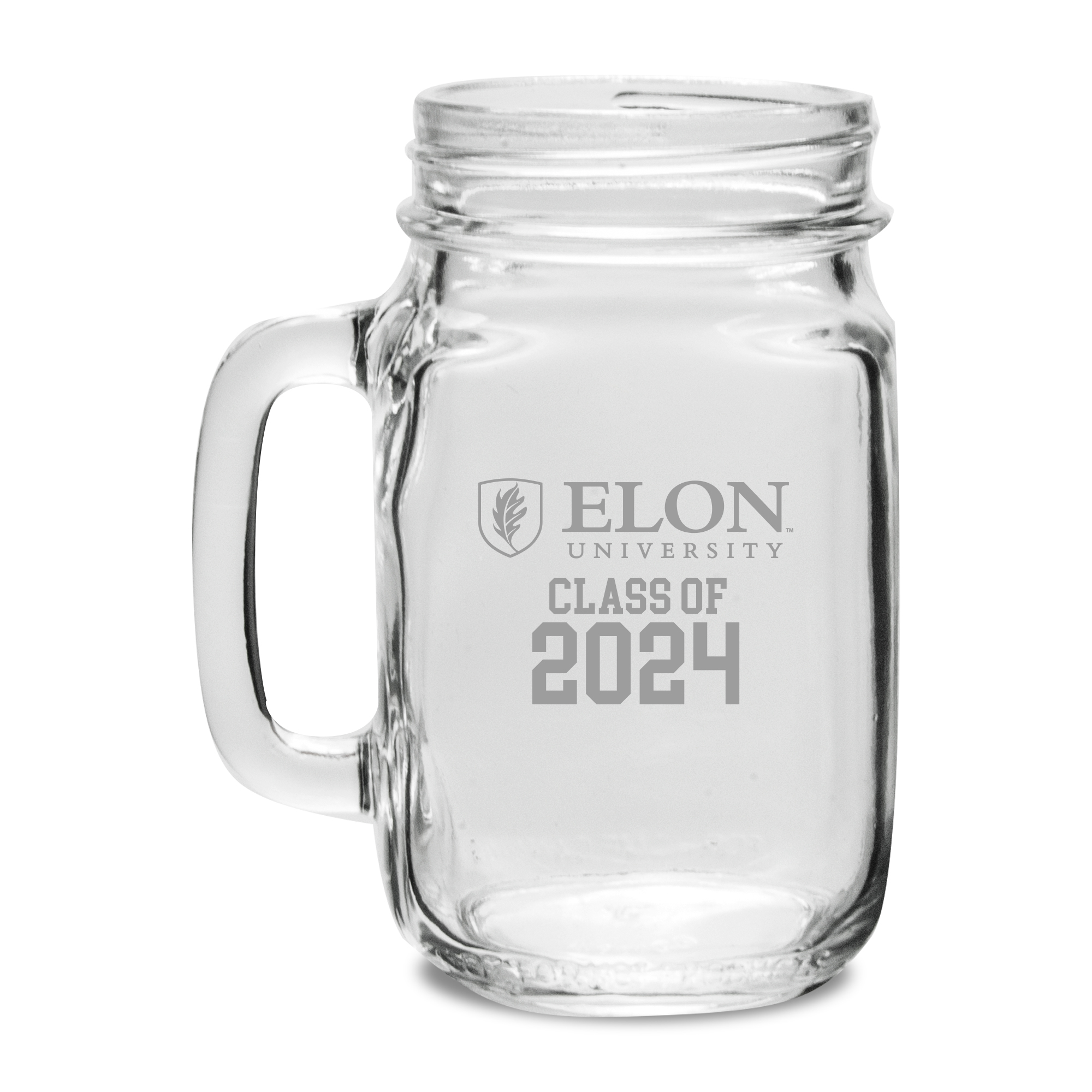 Elon Phoenix Class of 2024 16oz. Drinking Jar