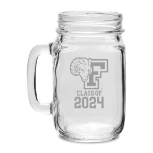 Fordham Rams Class of 2024 16oz. Drinking Jar