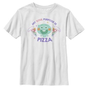 Youth Mad Engine White Soul Pizza Purpose Graphic T-Shirt