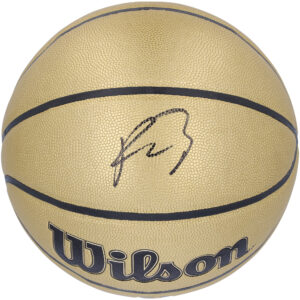 Paolo Banchero Orlando Magic Autographed Wilson Gold Basketball