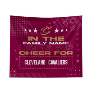 Pegasus Cleveland Cavaliers 51" x 60" We Cheer For Personalized Wall Tapestry