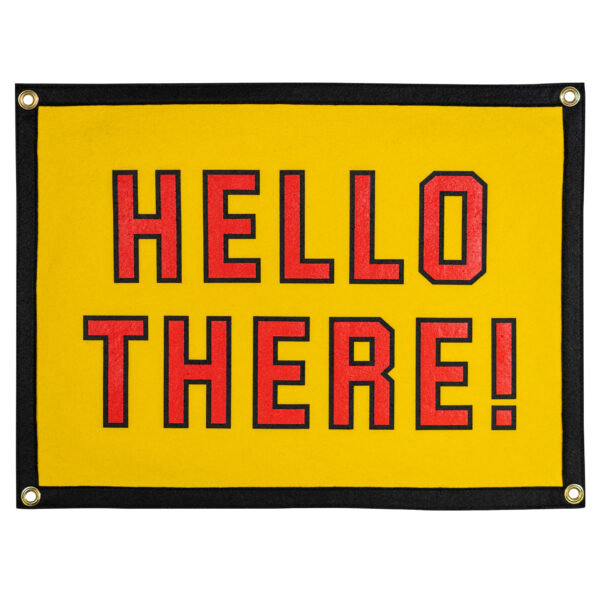 Star Wars Hello There! Camp Flag