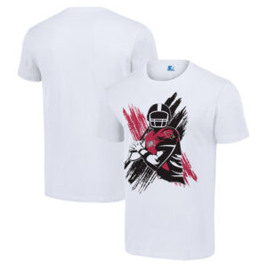 Men's Starter White Arizona Cardinals Player X Logo Graphic T-Shirt
