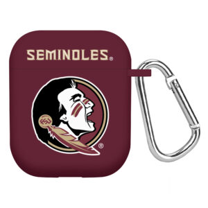 Maroon Florida State Seminoles AirPods Case Cover