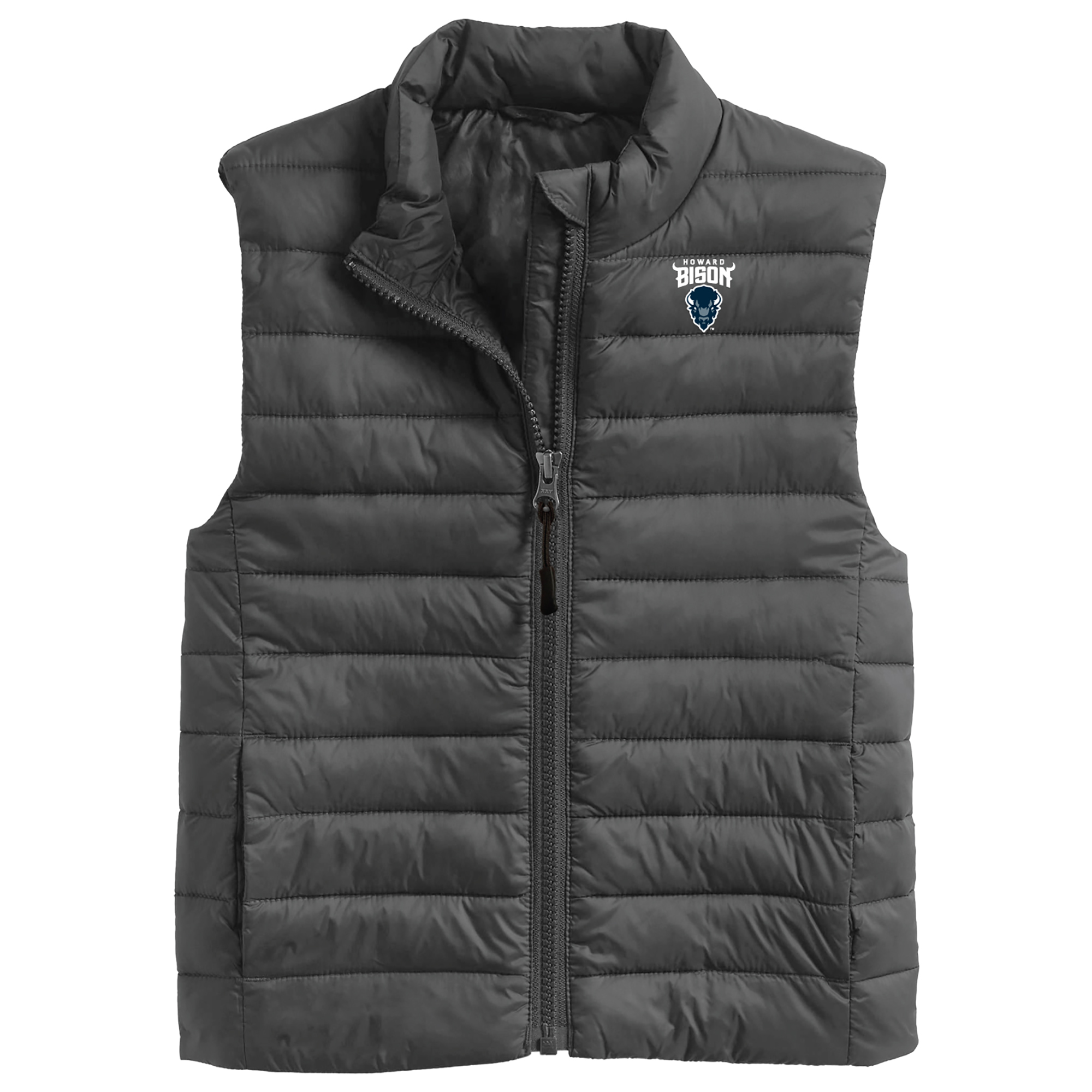 Toddler Garb Charcoal Howard Bison Kai Full-Zip Vest