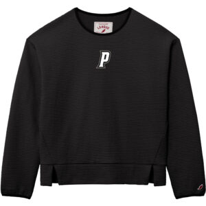 Women's League Collegiate Wear  Black Providence Friars Summit Pullover Sweatshirt