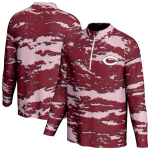 Men's ProSphere Maroon UChicago Maroons Fortitude 2.0 Quarter-Zip Pullover