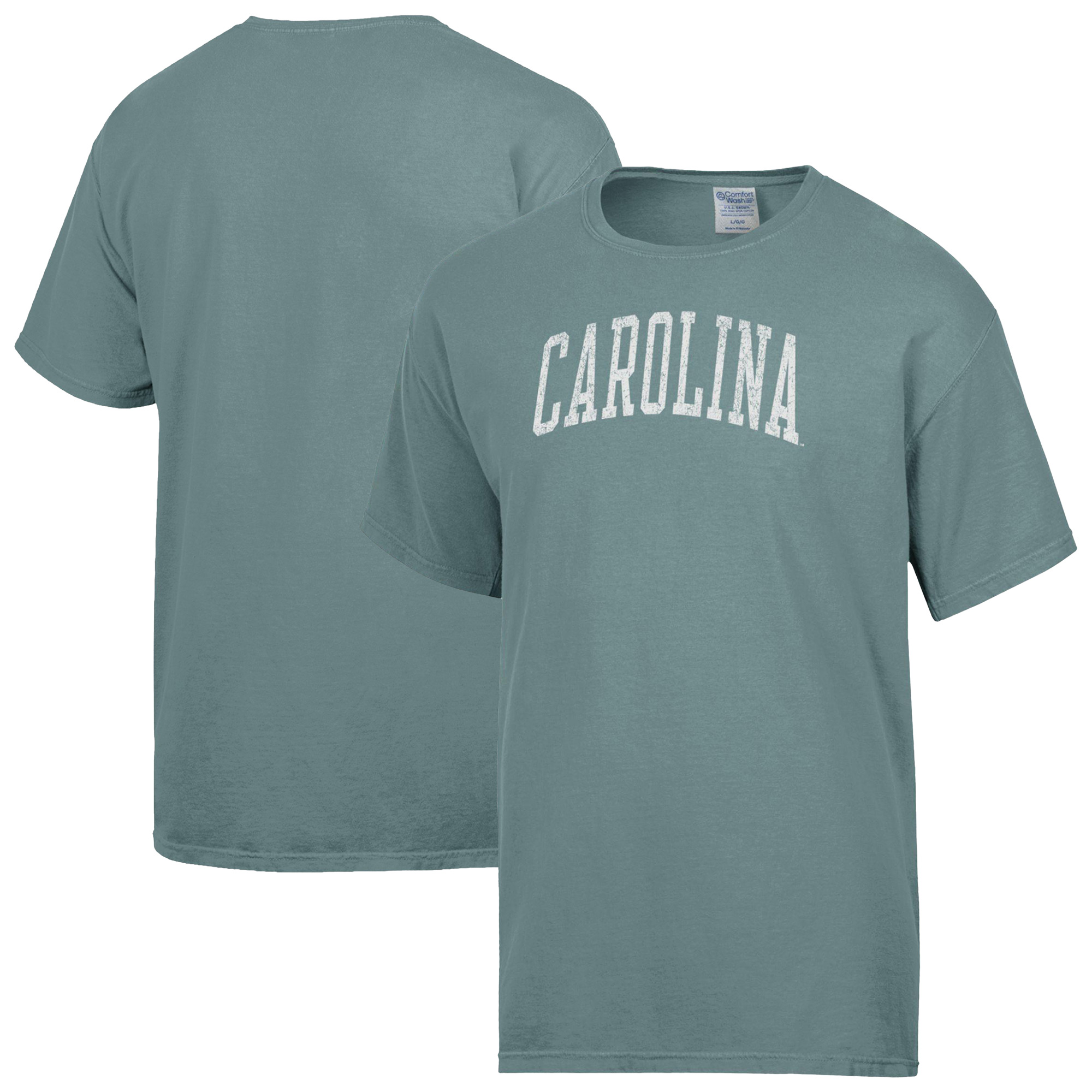 Men's ComfortWash Green South Carolina Gamecocks Distressed Arch T-Shirt