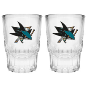 San Jose Sharks 2-Piece Prism Shot Glass Set