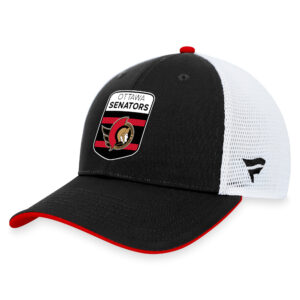 Men's Fanatics  Black Ottawa Senators 2023 NHL Draft On Stage Trucker Adjustable Hat