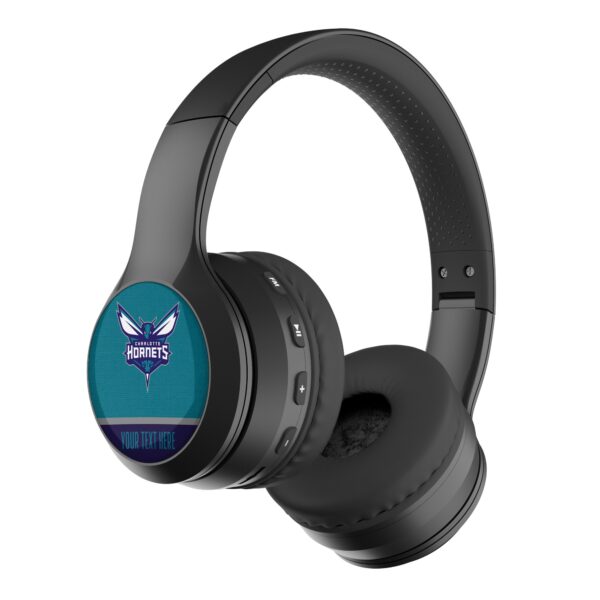 Charlotte Hornets Personalized Wireless Bluetooth Headphones & Case