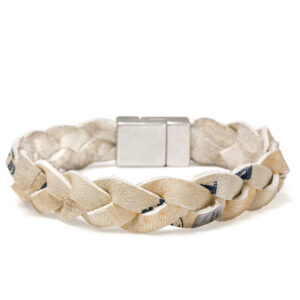 Tokens & Icons Texas Rangers Game-Used Baseball Bracelet