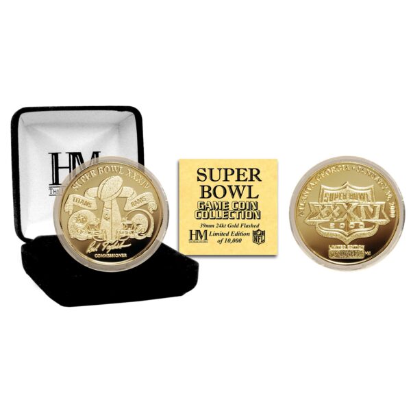 Highland Mint St. Louis Rams Super Bowl XXXIV Flip Coin