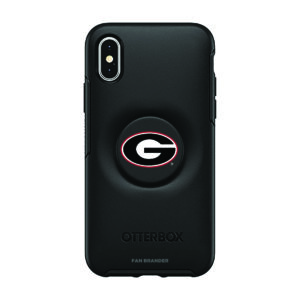 OtterBox Georgia Bulldogs Otter + Pop Symmetry Series iPhone Case with Integrated PopSockets PopGrip