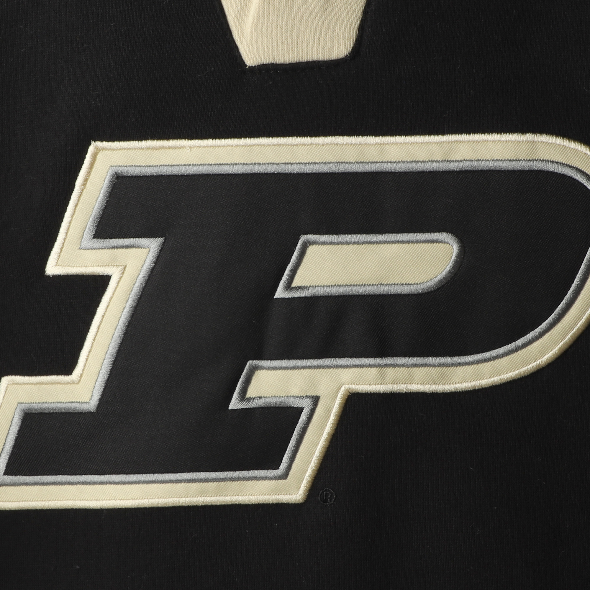 Men's Colosseum Black Purdue Boilermakers 2.0 Lace-Up Pullover Hoodie - Image 9
