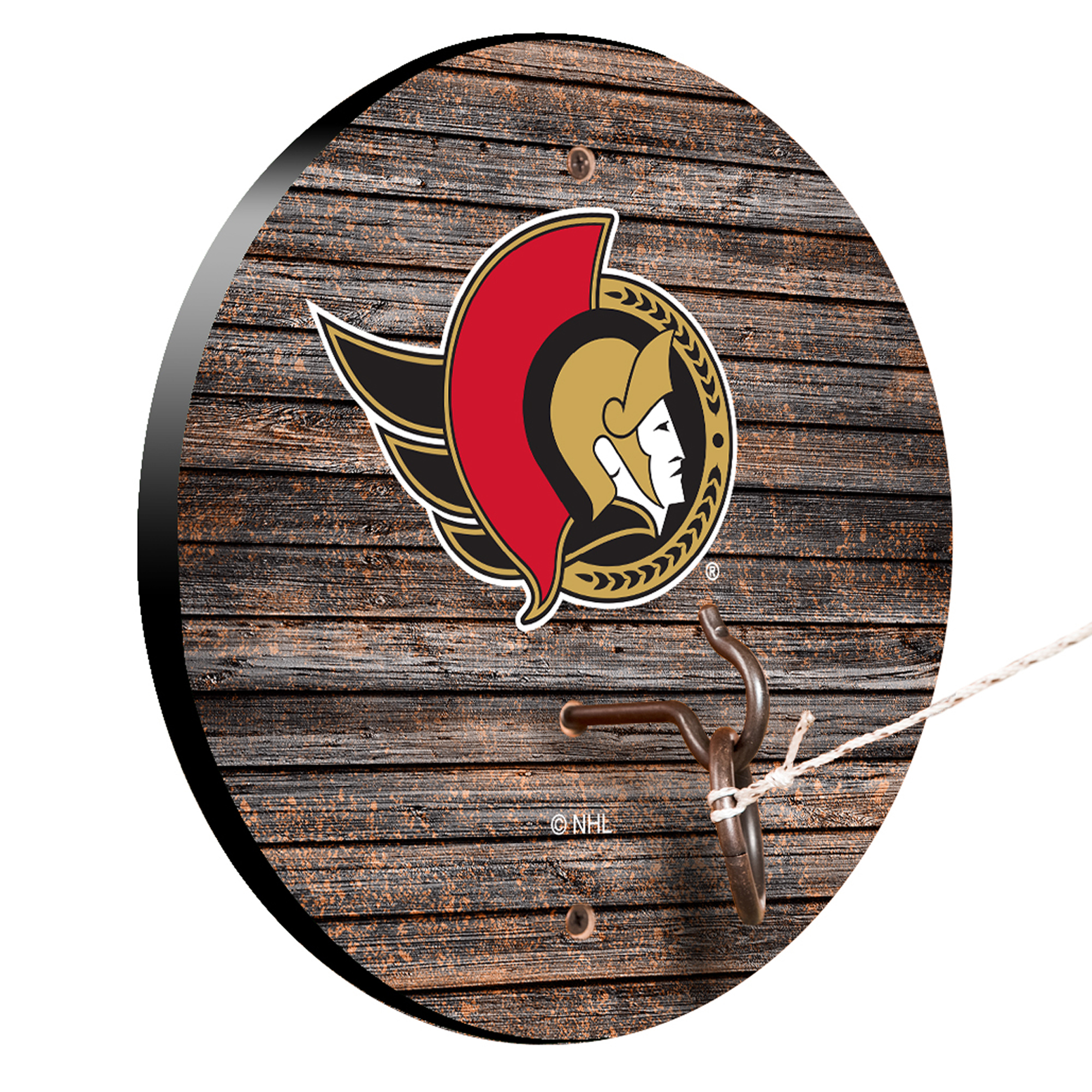 Ottawa Senators Weathered Design Hook and Ring Game