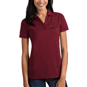 Women's Antigua Garnet North Carolina Central Eagles Tribute Polo