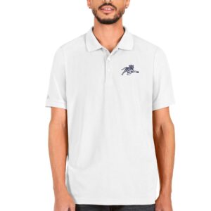 Men's Antigua White Jackson State Tigers Big & Tall Legacy Pique Polo