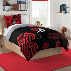 The Northwest Group Portland Trail Blazers Hexagon Twin Comforter & Sham Set