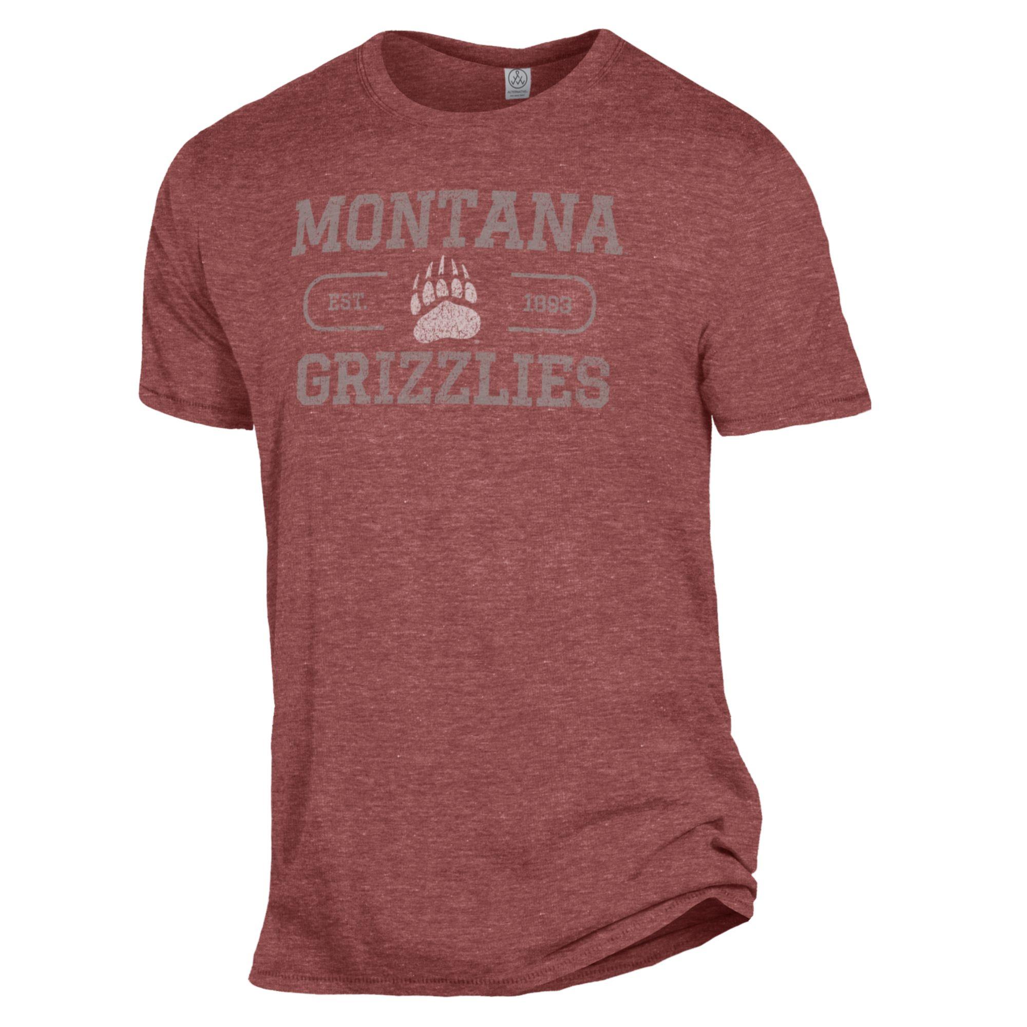 Men's Heathered Maroon Montana Grizzlies The Keeper T-Shirt - Image 6
