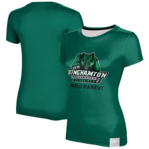 Women's Green Binghamton Bearcats Proud Parent T-Shirt