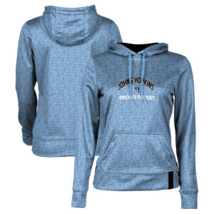 Women's Light Blue Johns Hopkins Blue Jays Proud Parent Pullover Hoodie
