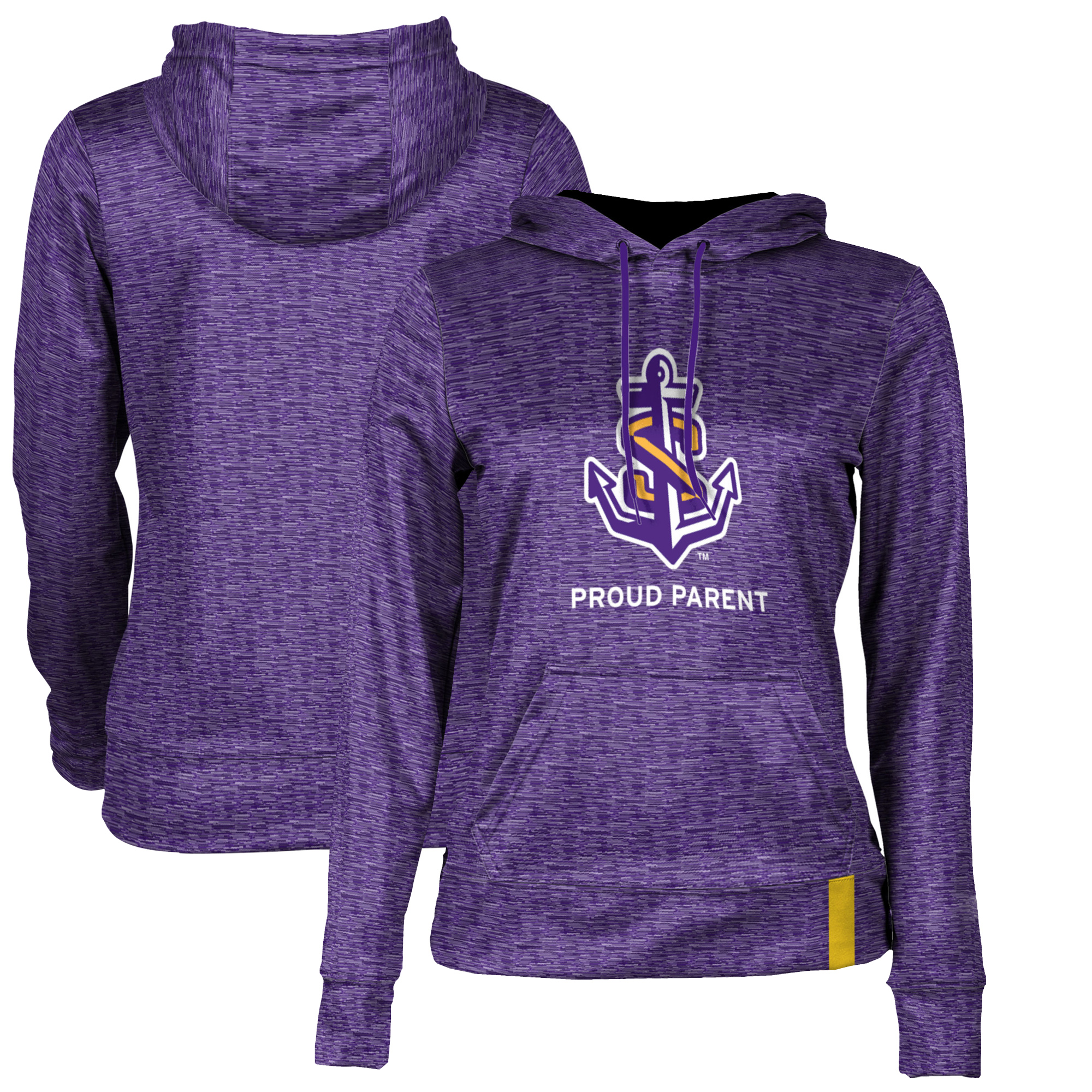 Women's Purple LSU Shreveport Pilots Proud Parent Pullover Hoodie