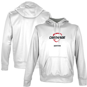 Youth ProSphere White Carthage Firebirds Soccer Pullover Hoodie