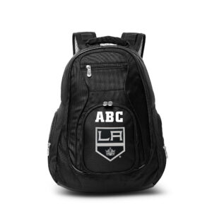 MOJO Black Los Angeles Kings Personalized Premium Laptop Backpack