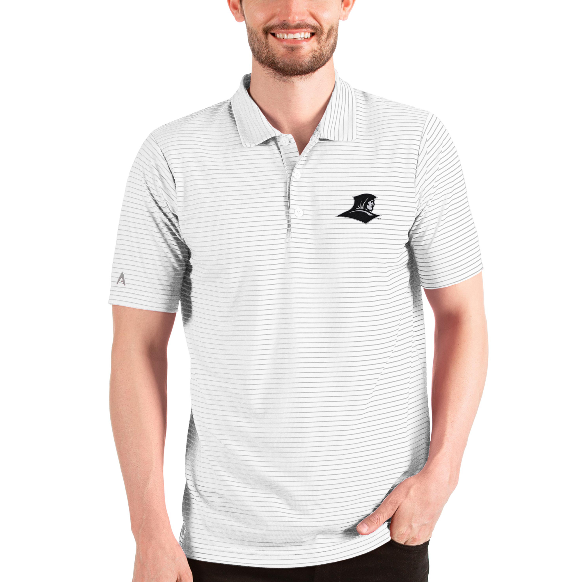 Men's Antigua White/Silver Providence Friars Esteem Polo