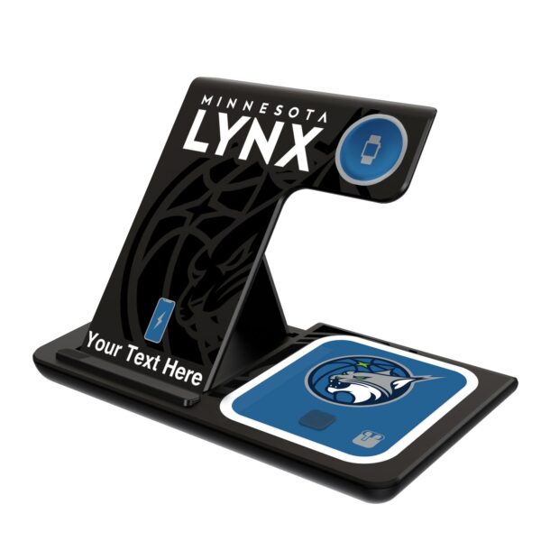 Minnesota Lynx Personalized 3-in-1 Charging Station