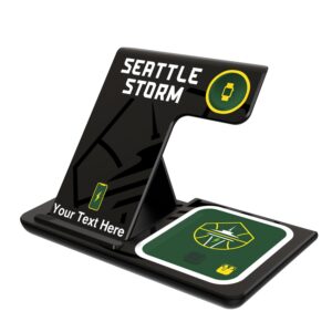 Seattle Storm Personalized 3-in-1 Charging Station