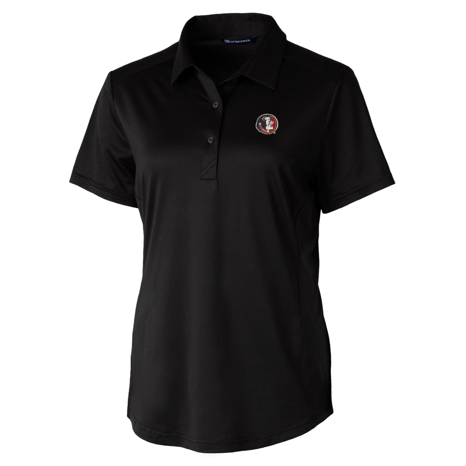 Men's Cutter & Buck Heather Black Indianapolis Colts Big & Tall Forge Eco Heathered Stripe Stretch Recycled Polo - Image 3