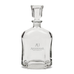 Augustana Vikings 23.75oz. Crystal Whisky Decanter
