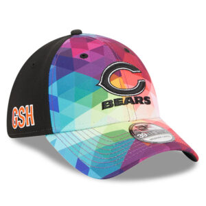 Men's New Era  Pink Chicago Bears 2023 NFL Crucial Catch 39THIRTY Flex Hat