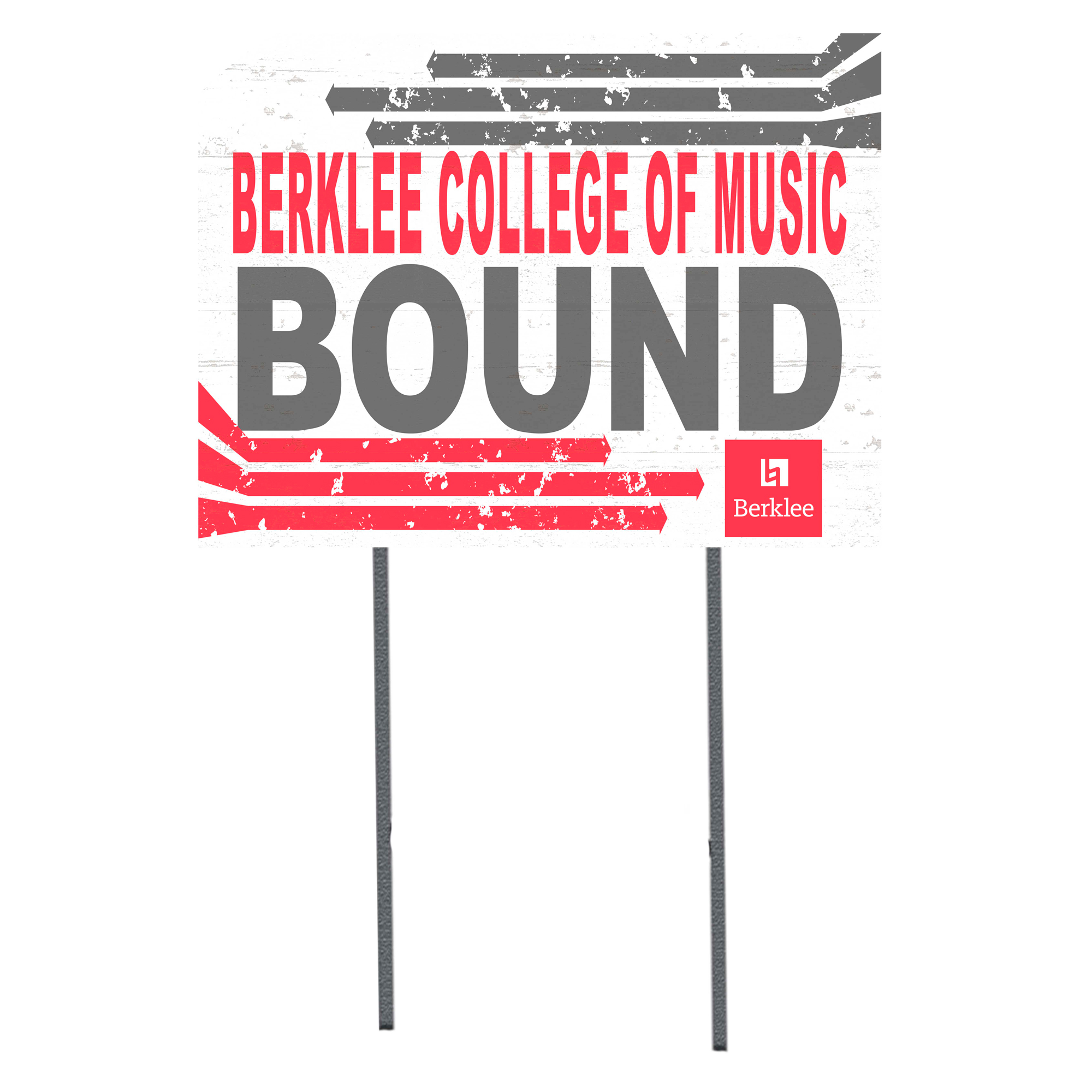 Berklee College of Music 18'' x 24'' Bound Yard Sign - Image 2