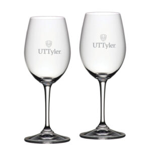 Texas Tyler Patriots 20oz. Two-Piece Riedel Red Wine Glass Set