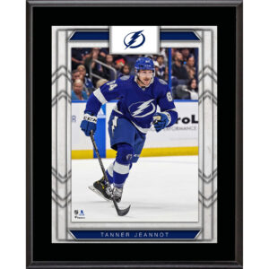Tanner Jeannot Tampa Bay Lightning 10.5" x 13" Sublimated Player Plaque
