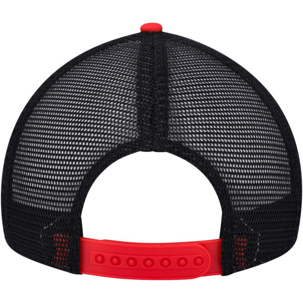 Men's American Needle White/Black Trix Valin Trucker Snapback Hat - Image 9