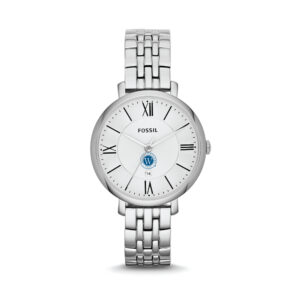 Women's Fossil  Silver Walsh College Jacqueline Stainless Steel Watch